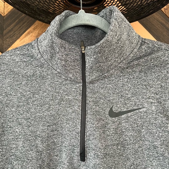 Nike Men's Dri-FIT Therma Long Sleeve 1/4 Zip Soze Small - Picture 4 of 11